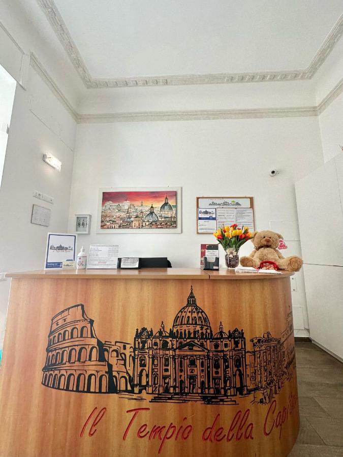 Il Tempio Della Capitale Hotell Rom Exteriör bild
